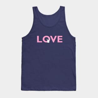 Love Bunny pink Tank Top